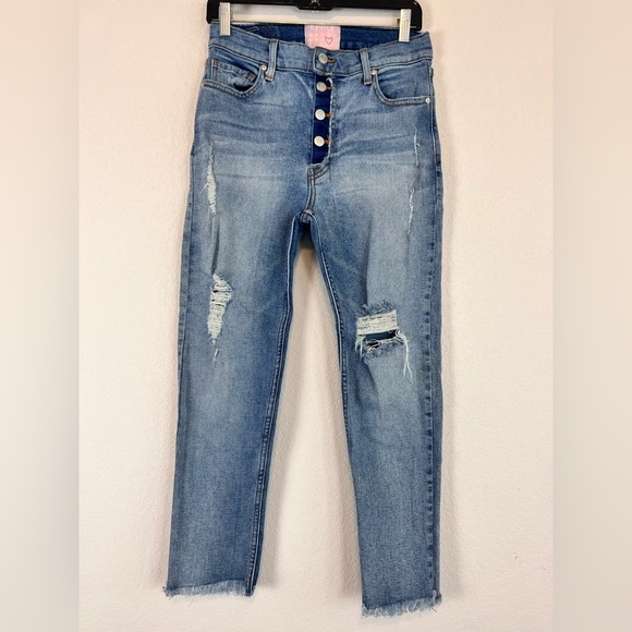 REVICE Dream Fit Sweet Monday Wash Mid-High Waist Jeans Size 31 - Picture 2 of 12